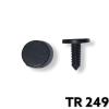 TR249 - 50 or 200 / Weatherstrip Ret. (1/8" Hole)
